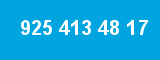 925 413 48 17 925 413 48 17